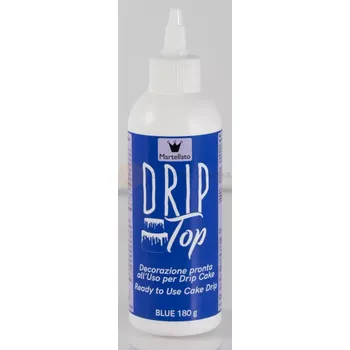 Výroba svíčky Poleva na zdobení dortů, modrá - 180 g - 40LCD003 | MARTELLATO, Drip Top