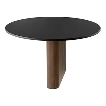 police Police &Tradition Column JA1 černý hliník s ořechovým dřevem Ø25 v.17