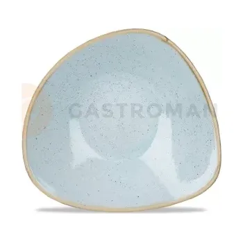 Porcelánová miska ve tvaru trojúhelníku, ručně zdobená 600 ml | CHURCHILL, Stonecast Duck Egg Blue