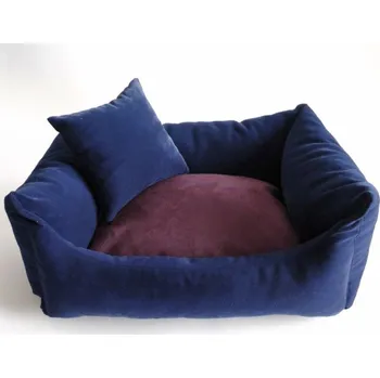 Pelíšek pro psa DELUXE Pelíšek pro psa - granát - tmavý / švestka / granát - tmavý