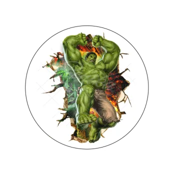 Jedlá dekorace na dort HULK skáče, VARIANTA Jedlý papír 723