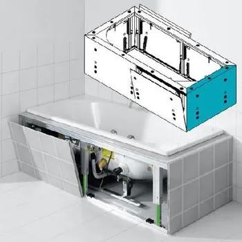 Panel k vaně Kaldewei Příslušenství - Multiverso boční panel 700 550000060000