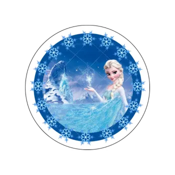 Jedlá dekorace na dort ELZA a hory, VARIANTA Jedlý papír 428