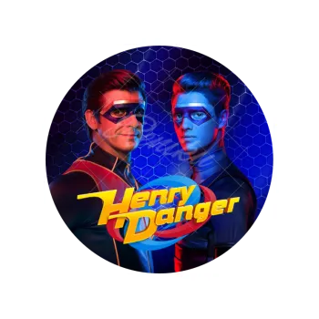 Jedlá dekorace na dort HENRY NEBEZPEČNÝ, VARIANTA Jedlý papír 783