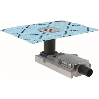 Geberit Příslušenství - Sprchová podlahová vpusť, pro výšku mazaniny u vtoku 7-9 cm 154.052.00.1