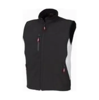 Pánská softshellová bunda INDUSTRIAL Vesta softshellová Vega černá 04005