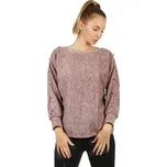 Glara Dámské mikinové tričko melírované 497321