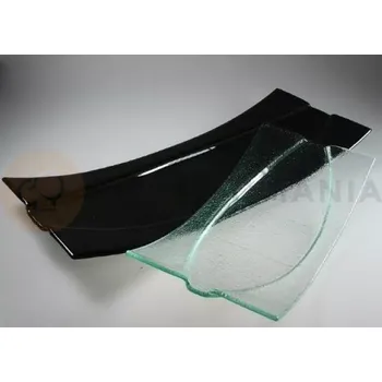 kempingová sprcha Miska skleněná 280x280 mm, černá | ARCOROC, Swing