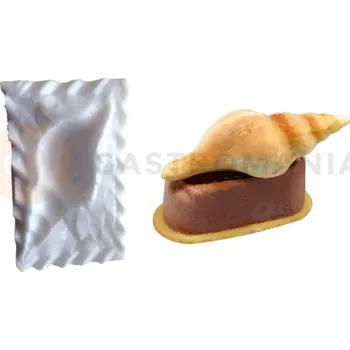 Výroba svíčky Forma na cukrovou hmotu SLK 422 - mušle, 55x40 mm | SILIKOMART, Sugarflex Shell