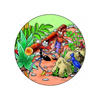 Jedlá dekorace na dort FERDA pracuje, VARIANTA Jedlý papír 1408