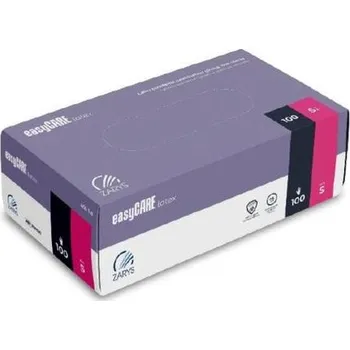 Vyšetřovací rukavice Zarys Rukavice latexové s pudrem 100 ks EASY-CARE M / 100 ks