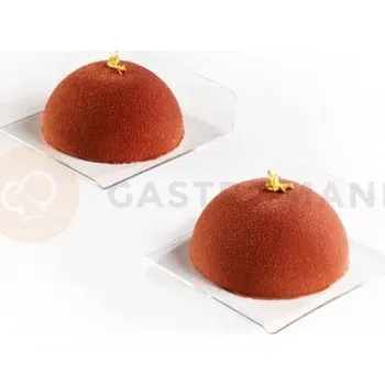 Kuchyňská sůl Silikonová forma ve tvaru půlkruhu - 24 ks. - 30SIL04N | MARTELLATO, Individual Cake