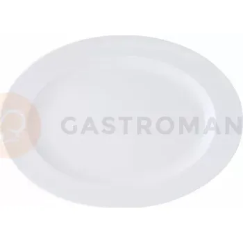 Porcelánový servírovací talíř oválný 38 x 26 cm | ARIANE, Brasserie