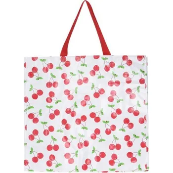 Svačinový box KOOPMAN Koopman, Nákupní taška 49 x 45 x 18,5 cm, třešně