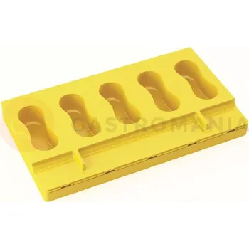 fomička na zmrzlinu Sada 2 forem na nanuky Pavogel Snack + dřívka 50 ks + tác - 23x60 mm, 20 ml - KITPL12 | PAVONI, Round