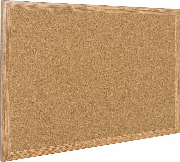 Korková nástěnka dřevěný rám Exclusive 70 x 100 cm