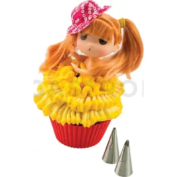 Výroba svíčky Cukrářská špička vlnitá čára - 18 mm | SILIKOMART, Mini Decor Tube