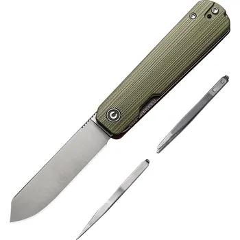 Civivi Sendy Satin SpeyPoint Green G10