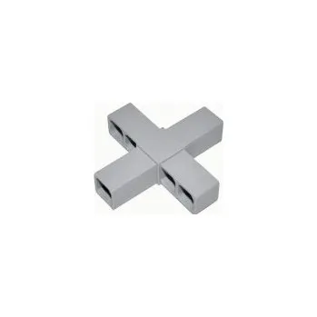 Stavební profil Plast. spojka pro J20x20x1,5 KŘÍŽ