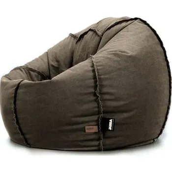 Sedací pytel Sedací pytel BALOON WashedOut tmavě hnědý P7