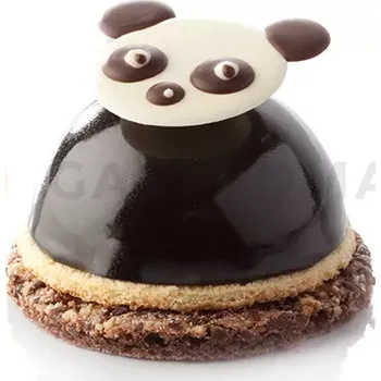 Kuchyňská sůl Silikonová forma 600x400 mm SQ075 Half Sphere, 60x 20 ml, 42x22 mm | SILIKOMART, 60x40 Sessanta Quaranta