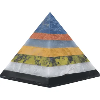 Milujeme Kameny Čakrová pyramida - mix minerálů 2876