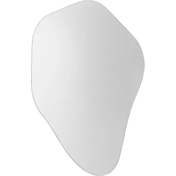 Zrcadlo Stříbrné kovové závěsné zrcadlo Bloomingville Aimie 60 x 40 cm