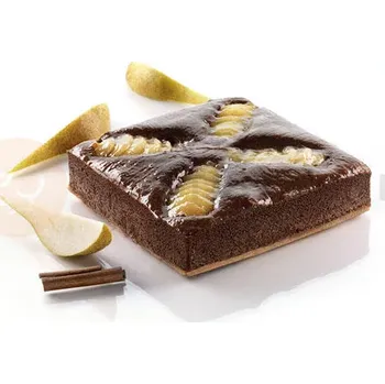Kuchyňská sůl Forma na dorty a moučníky TOR100x100 h40/15 | SILIKOMART, Torta Flex