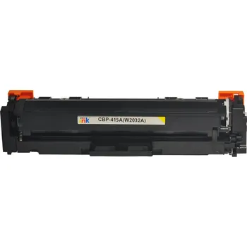 Starink kompatibilní toner HP 415A, HP W2032A bez čipu (Žlutý)