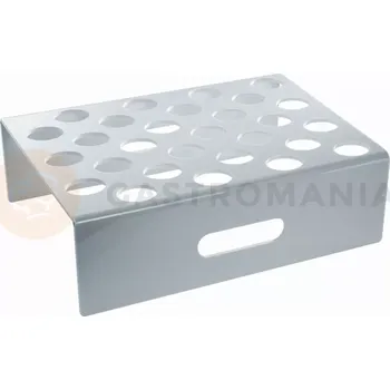 Čokoládová tyčinka Stojan na nanuky z plexiskla - 28 míst, 290 mm x 390 mm x 120 mm - CLPESPOB | MARTELLATO, PLEXIGLASS DISPLAYS