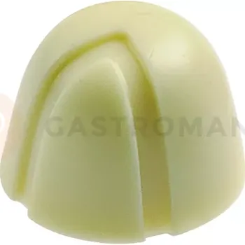 Čokoládová tyčinka Polykarbonátová forma na pralinky a čokoládu, kulaté - 28 ks x 7g, 25x18,5 mm - MA1804 | MARTELLATO, Modern