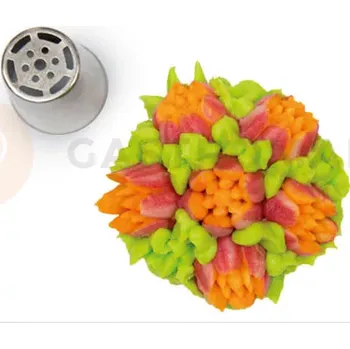 Výroba svíčky Cukrářská špička na zdobení 04 - ø 22 mm | SILIKOMART, Flower Tubes