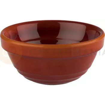 Kulatá červená melaminová miska, průměr 14 cm | APS, Emma