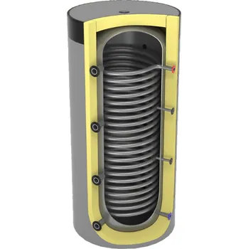 Ohřívač vody Bojler LEMET 200l 1 dlouhá smyčka typu MAXI (Pro tepelná čerpadla, smalt)