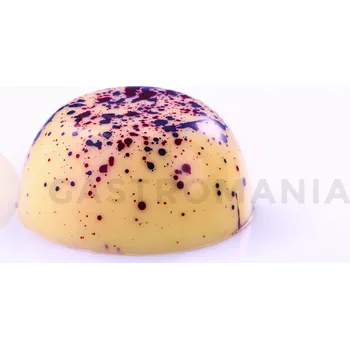 Čokoládová tyčinka Polykarbonátová forma na pralinky a čokoládu, kulaté - 24 ks x 11g, 35x15 mm - MA1981 | MARTELLATO, Modern