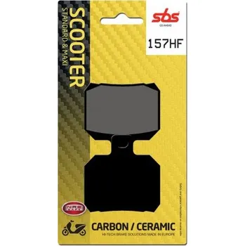 Brzda pro motocykl Přední brzdové destičky SBS Rieju MRT 50 Pro Supermotard 2009 - 2017 směs HF