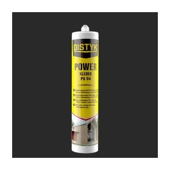 Průmyslové lepidlo POWER KLEBER PU D4 Distyk, kartuše 300 ml, krémová 00432DEU