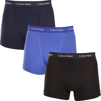 Boxerky 3PACK pánské boxerky Calvin Klein vícebarevné (U2662G-4KU) XL U2662G-4KU Možnost vrácení zboží ZDARMA do 120 dnů!