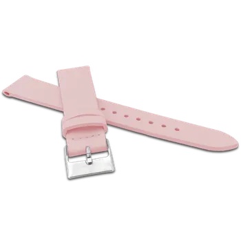 Řemínek na hodinky MINET Růžový řemínek z luxusní kůže Top Grain - 20 MSSUP20