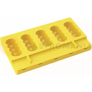 fomička na zmrzlinu Sada 2 forem na nanuky Pavogel Snack + dřívka 50 ks + tác - 25x60 mm, 20 ml - KITPL11 | PAVONI, Bubbles