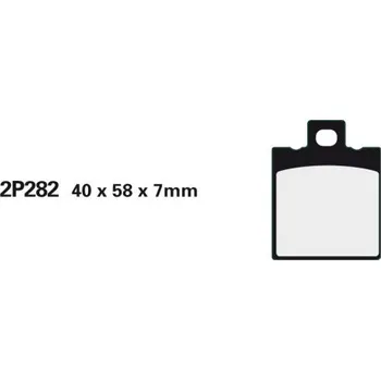 Brzda pro motocykl Zadní brzdové destičky Nissin Ducati 748 Biposto 1995 - 1998 směs ST