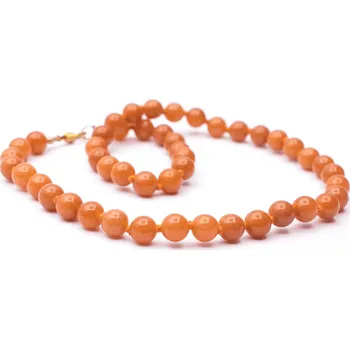 Náhrdelník Milujeme Kameny Avanturín oranžový - náhrdelník kulička NAK5 27492