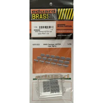 Plastikový model BRASSIN 1/35 WWII German NOTEK rear lights PRINT