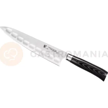 Nůž šéfkuchaře s prohlubněmi, 21 cm | TAMAHAGANE, SAN Black