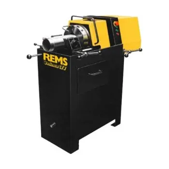 Ruční nářadí REMS Unimat 77 poloautomatický závitořezný stroj do 4 palců, s olejovo-hydraulickým/pneumatickým skličidlem 770004