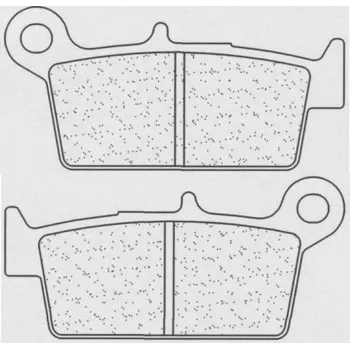 Brzda pro motocykl Zadní brzdové destičky CL-Brakes SUZUKI DR-Z 400 SM 2005-2009 směs RX3