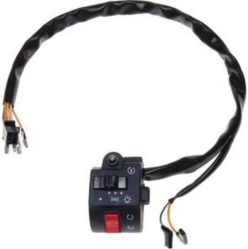 Brzdová páka sdružený přepínač pravý - Suzuki GN 125 - 9+2 pin