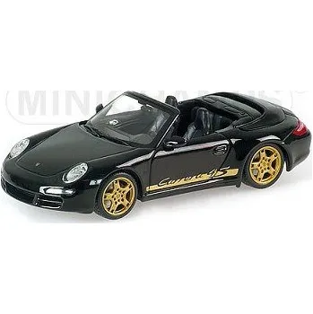 autíčko Minichamps PORSCHE 911 CARRERA 4S CABRIOLET BLACK 400065331