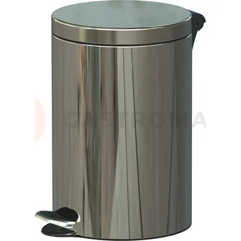 Nádoba na led Pedálový odpadkový koš 12 l, 40x25 cm, nerezová ocel/leštěná | ALDA, Freedom Fresh