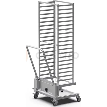 Servírovací stolek Nerezový vozík na plechy k pecím CHEFLUX BIG 1/1, 20x GN 1/1 | UNOX, QUICK.Load